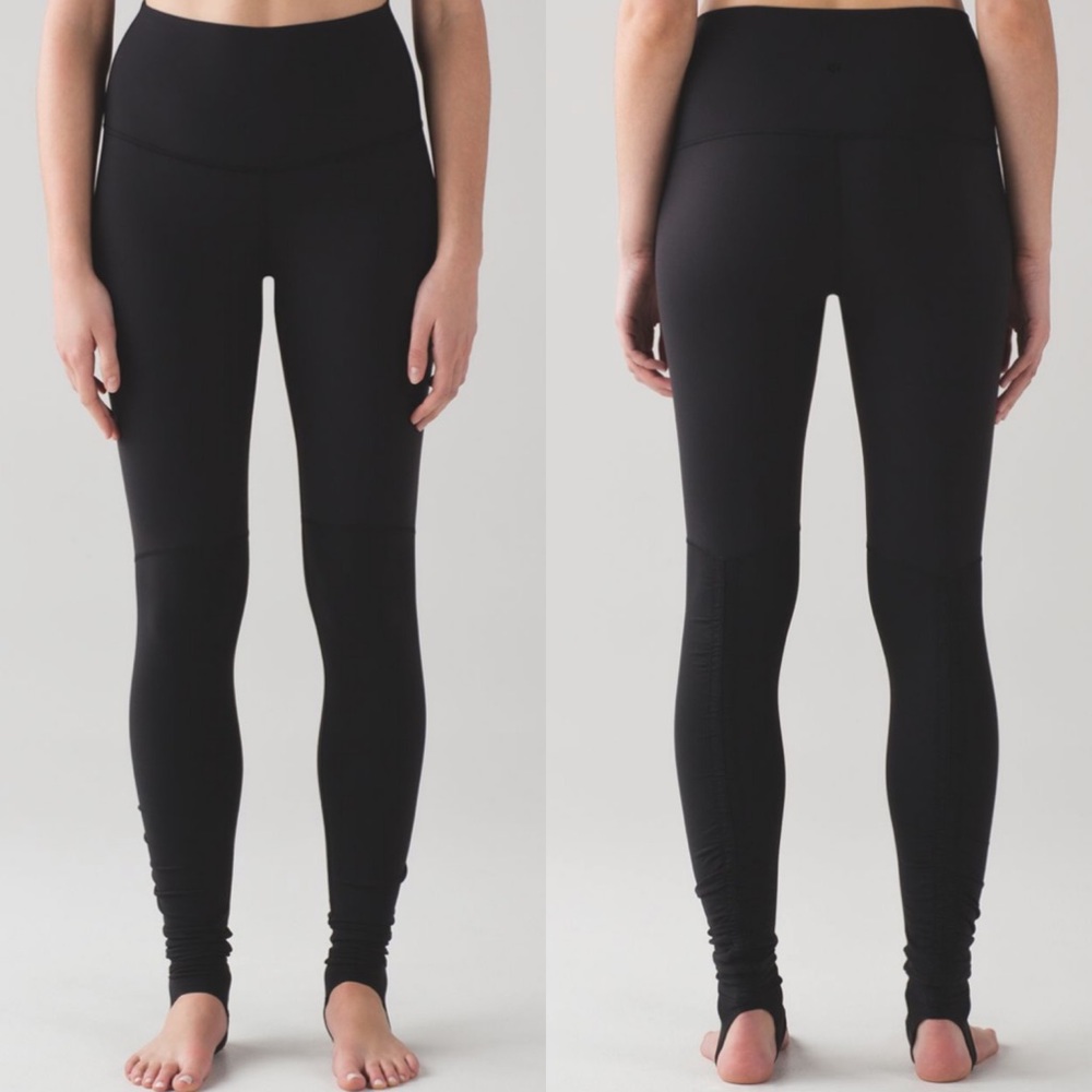 Lululemon Hi Rise Stirrup Wunder Under Pant